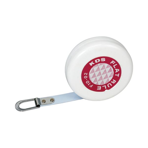 (まとめ) ムラテックKDS フラットルール 曲面測定尺 幅10mm×2m F10-02P 1個 【×10セット】 (代引不可)