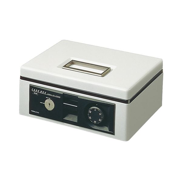 コクヨ 手提金庫ダイヤル付 A5W272×D215×H113mm ライトグレー CB-13M 1台 (代引不可)