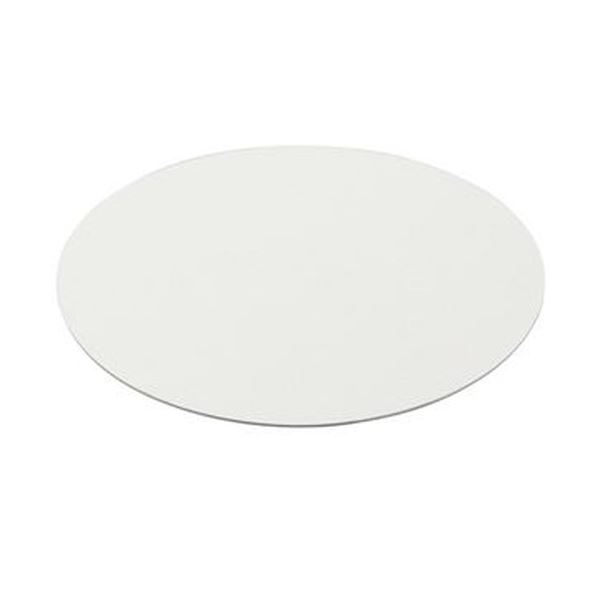 （まとめ）TANOSEE ペーパーコースター無地（丸）厚さ1mm 1パック（100枚）【×20セット】 (代引不可)