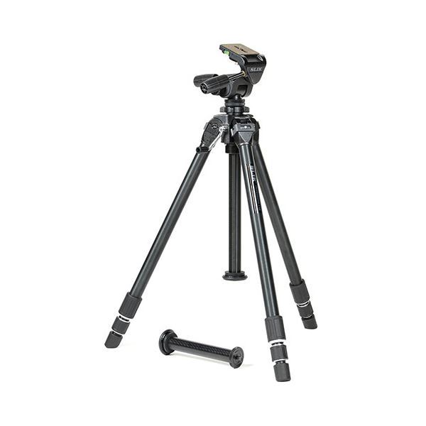 SLIK 三脚 プロフェッショナル II NS 3WAY雲台 3段 大型 ショートエレベータ付属 105986 KEN105986 (代引不可)