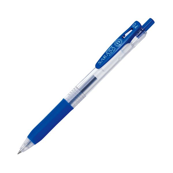 (まとめ）ゼブラ サラサクリップ 0.4mm JJS15-BL 青 10本【×5セット】 (代引不可)