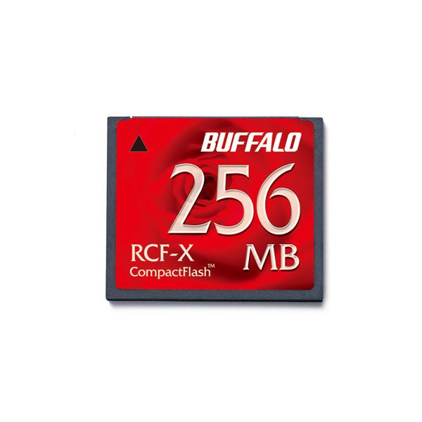 (まとめ) バッファロー コンパクトフラッシュ 256MB RCF-X256MY 1枚 【×5セット】 (代引不可)