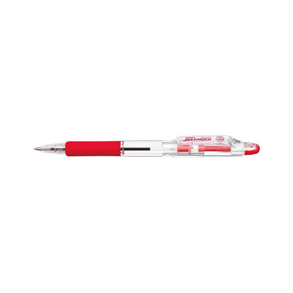 （まとめ） ゼブラ ジムノックボールペン 0.7mm 赤 【×50セット】 (代引不可) 4,659円