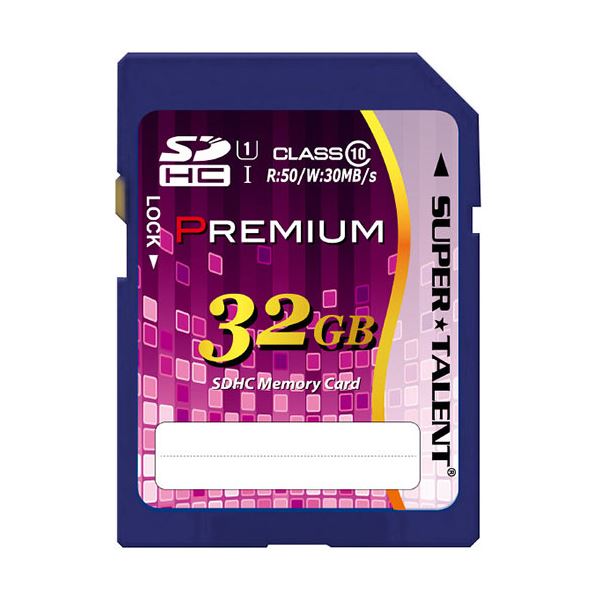 (まとめ) スーパータレントUHS-I対応SDHCメモリーカード CLASS10 32GB ST32SU1P 1枚 【×5セット】 (代引不可)