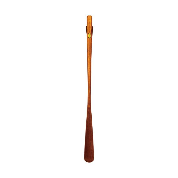 （まとめ）丸十 靴べら 目摺り 天然木 60cm 1本 【&times;5セット】｜リコメン堂生活館