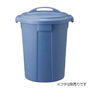 （まとめ）TRUSCO PPペール丸型 本体90L ブルー TPPM-90-B 1個（フタ別売）【×3セット】 (代引不可)