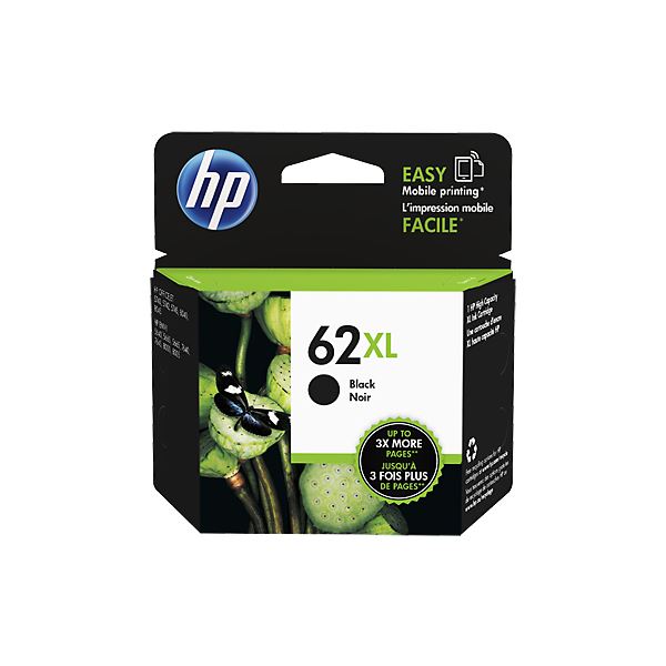 (まとめ) HP HP62XL インクカートリッジ黒 増量 C2P05AA 1個 【×5セット】 (代引不可)