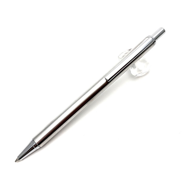 金属 シャープペンシル/文房具 【アルミ シルバーカラー】 日本製 文具 オフィス用品 ステーショナリー 『Metal Pen』【送料無料】 (代引不可)|リコメン堂生活館