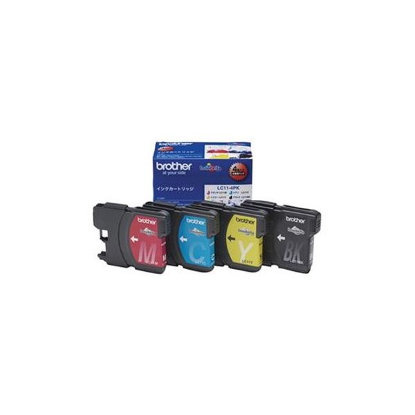ブラザー インクカートリッジ LC11‐4PK (代引不可)