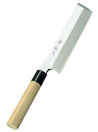 兼松作 日本鋼 薄刃包丁 19.5cm(代引不可)【送料無料】