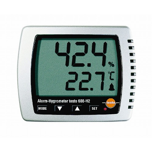 卓上式温湿度計(アラーム無)Testo-608H1(代引不可)【送料無料】|リコメン堂生活館