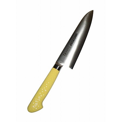 ハセガワ 抗菌カラー庖丁 牛刀 MGK-18 18cm イエロー(代引不可)【送料無料】