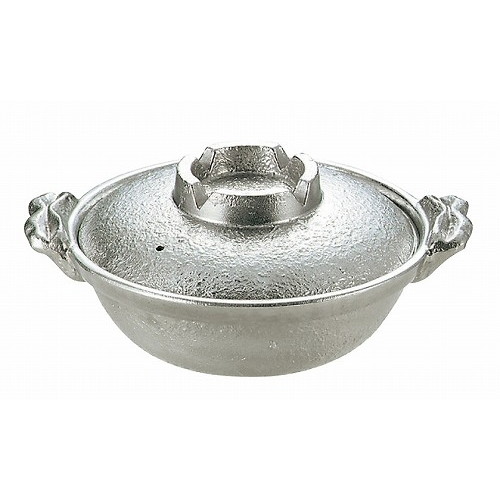 アルミ 白仕上 寄せ鍋 24cm(代引不可)【送料無料】