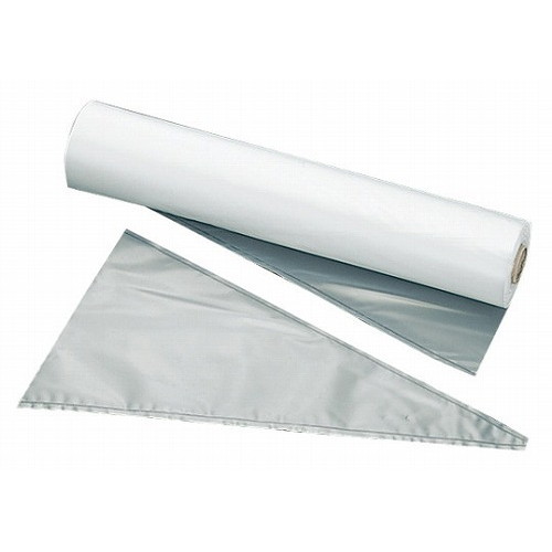ポリエチレン 使い捨て 絞り袋(100枚ロール)550mm(代引不可)【送料無料】