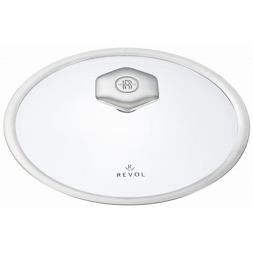 レヴォル レヴォリューション2 シャローココット(ガラス蓋)28cm 649865(代引不可)【送料無料】