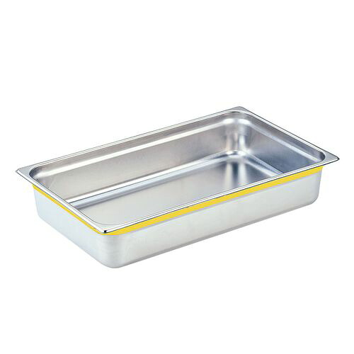 DO-EN(ドーエン) 18-8カラーラインGNパン 1/2 100mm イエロー AGS2531【送料無料】