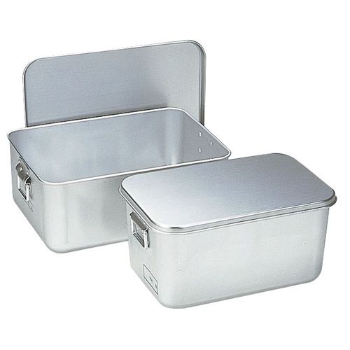 オオイ金属 アルマイト プレス製給食用パン箱(蓋付) 260-A 40個入 APV143【送料無料】 13,845円