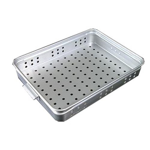 アカオアルミ アルミ穴明手付番重(板取手) 特大 90 ABV60409【送料無料】 19,724円