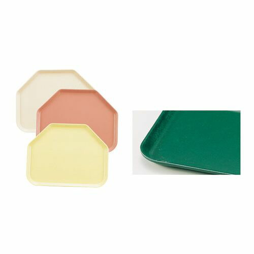 CAMBRO(キャンブロ) キャンブロトラペゾイドトレー1418TR シャーウッドグリーン ETL012SG【送料無料】