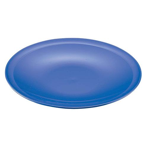 ニシキ プラ容器 高台皿 紺 尺1(5枚入) XNS1604【送料無料】