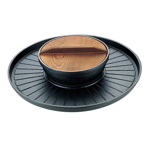 三和精機 (S)焼きしゃぶ鍋 B-35 QSY51【送料無料】｜リコメン堂生活館