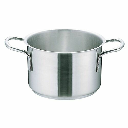ムラノ インダクション18-8半寸胴鍋 (蓋無)45cm AHVA308【送料無料】｜リコメン堂生活館 26,572円