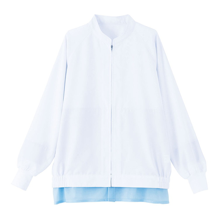 男女兼用長袖ジャンパー SZ411-WM (ホワイト)株式会社サーヴォ4582439060498(代引不可)【送料無料】