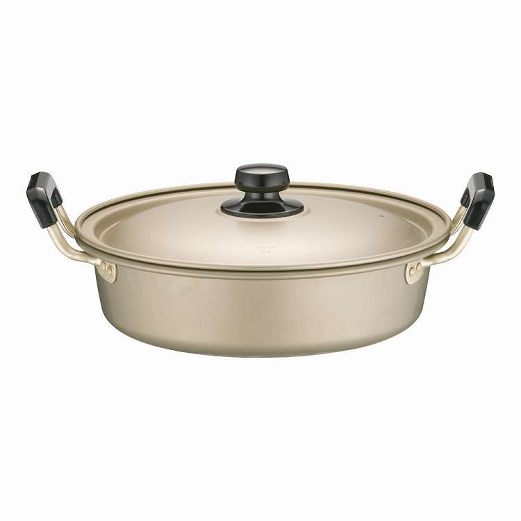 アカオ しゅう酸 実用鍋 浅型(硬質) 24cm(代引不可)【送料無料】