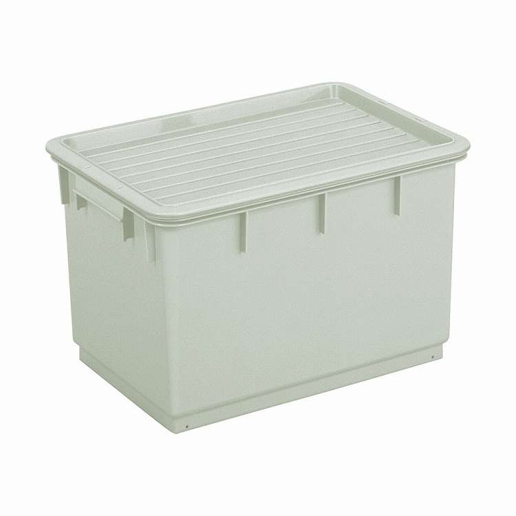 トンボ 角型つけもの容器(フタ・押蓋付) グレー 36型(代引不可)【送料無料】
