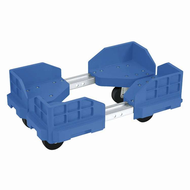 伸縮式樹脂台車 SCR-4430RB(代引不可)【送料無料】