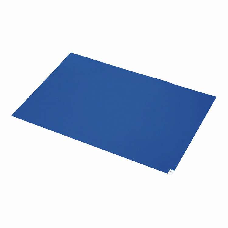 エコノミー粘着マット(10シート入) 600×1200 青(代引不可)【送料無料】