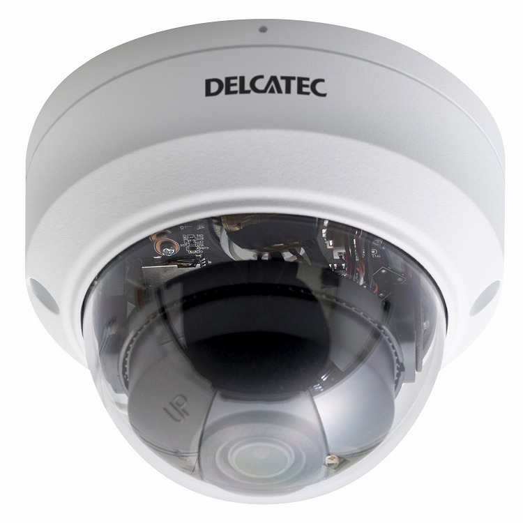 エレコム ネットワークカメラ ドーム型 200万画素 WDR対応 赤外線照射距離最大30m 夜間撮影 クラウド録画 防水 防塵 遠隔支援 セキュリティカメラ CNW3CDF1(代引不可)【送料無料】