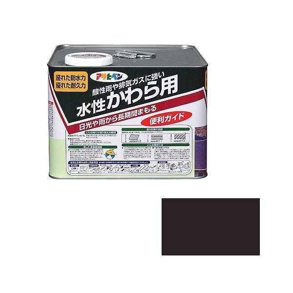 アサヒペン AP 水性かわら用 7L ココナッツブラウン【送料無料】|リコメン堂生活館