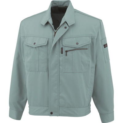 中国産業 CUC 2408-30-L 長袖ブルゾン グリーン L #2408-30-L(代引不可)【送料無料】