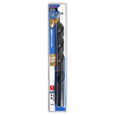 BIGMAN ステンレス用ドリル1本入 13.0mm #062162(代引不可)【送料無料】