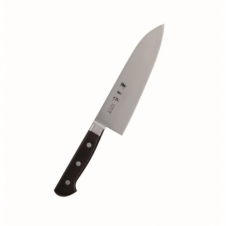 カンダ 神田作 黒合板三徳包丁 18cm #129091(代引不可)【送料無料】