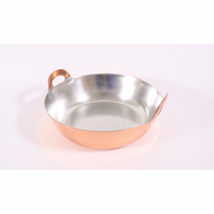 カンダ 銅揚鍋 25cm #002095(代引不可)【送料無料】|リコメン堂生活館