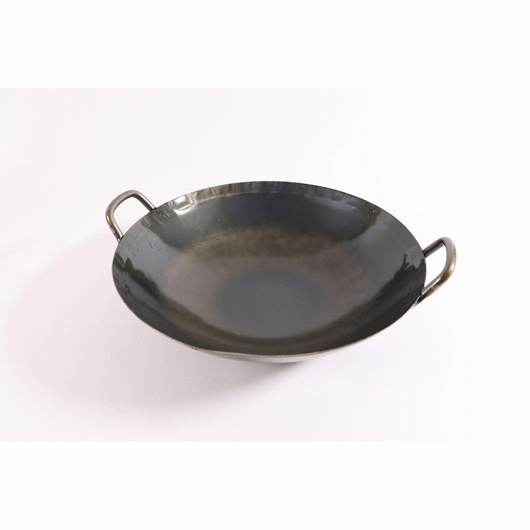 カンダ 鉄打出中華鍋 1.6mm(取手溶接)51cm #001150(代引不可)【送料無料】｜リコメン堂生活館