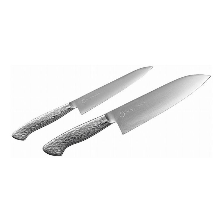 よこやま オールステンレスペティナイフ150mm・三徳包丁180mm EJRK-3500(代引不可)【送料無料】｜リコメン堂生活館
