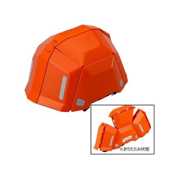 【単品5個セット】TOYO ヘルメット ブルーム2 NO.101 オレンジ ヘルメット 防災 コンパクト(代引不可)【送料無料】｜リコメン堂生活館