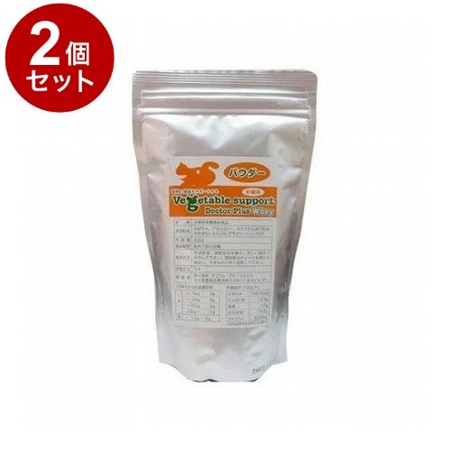 【2個セット】 メニワン ベジタブルサポート ドクタープラス ホエイ パウダー 犬猫用 100g【送料無料】