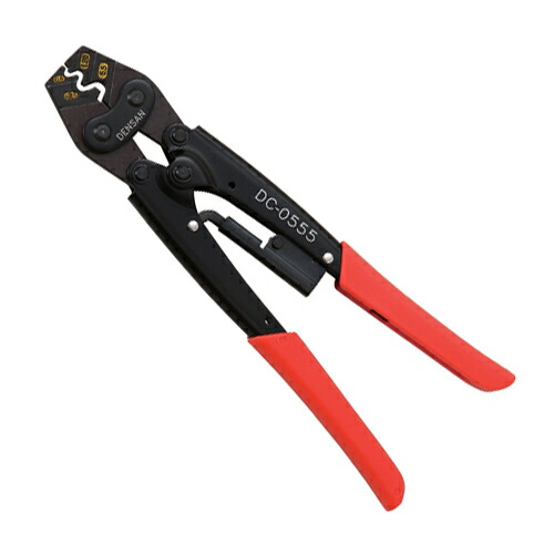 デンサン・ミニ圧着工具・DC-0555 作業工具：電設工具：圧着工具【送料無料】