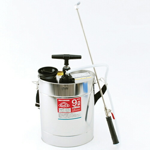セフティ－３ 肩掛半自動噴霧器 ９Ｌジュシポンプ 【送料無料】