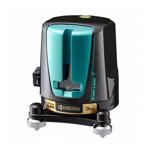 京セラ KYOCERA レーザー墨出器 LL-50G 計測 墨出器 水平 垂直 ジンバル式 屋内用 DIY グリーンレーザー【送料無料】 15,998円