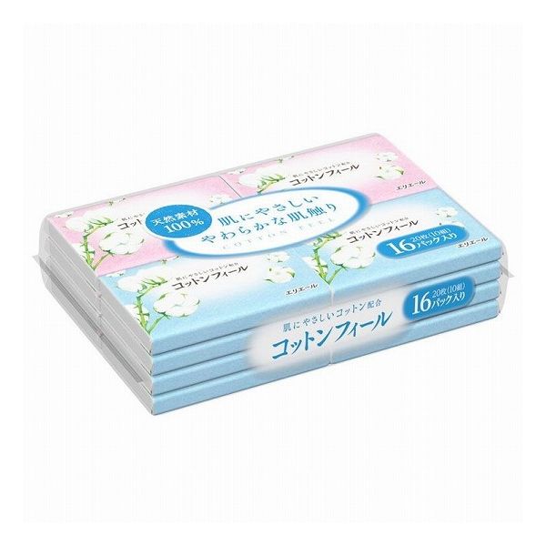 入手困難 エリエール コットンフィール ポケット 16パック 大王製紙 novomont.si