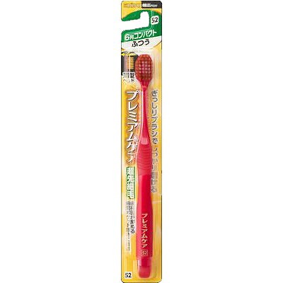 【24個セット】エビス B-3600M プレミアムケアハブラシ・6列コンパクト ふつう(代引不可)【送料無料】