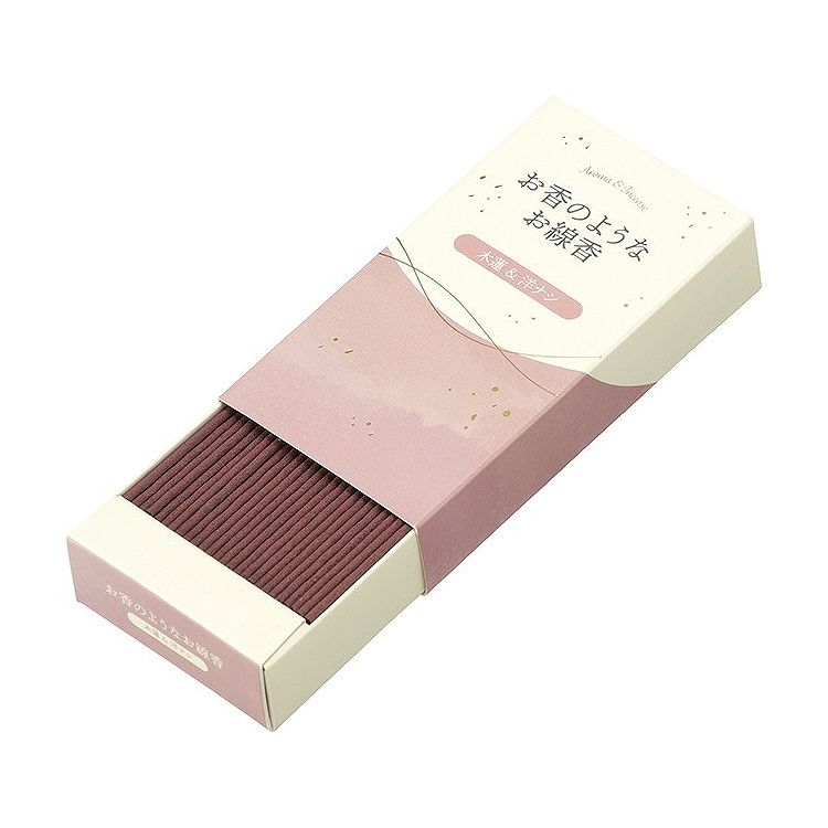 【単品24個セット】 カメヤマ お香のようなお線香 木蓮&洋ナシ(代引不可)【送料無料】|リコメン堂生活館