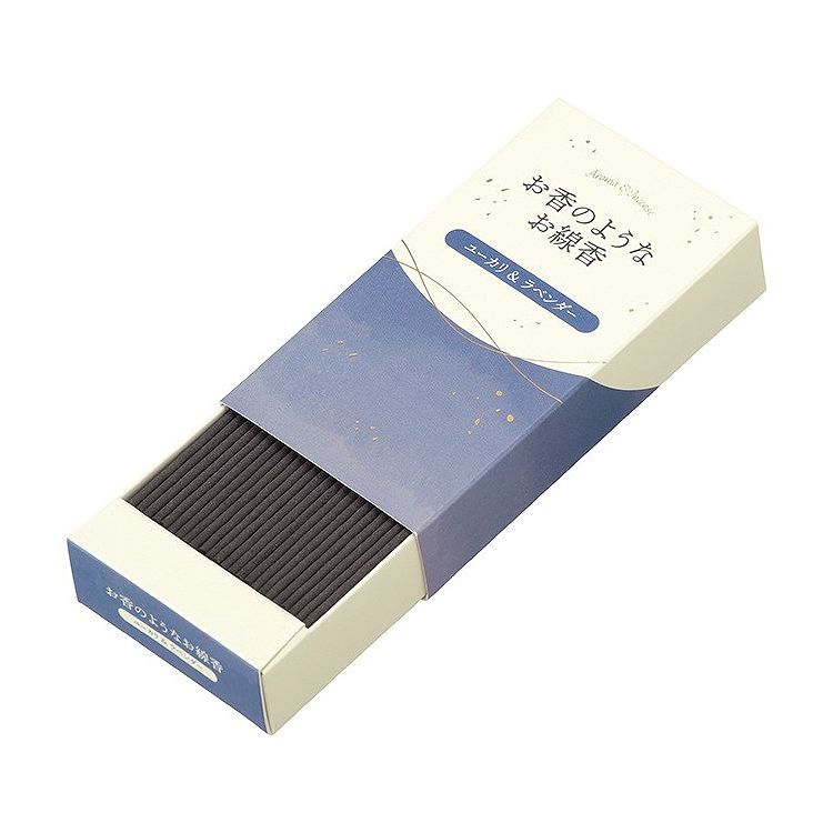 【単品30個セット】 カメヤマ お香のようなお線香 ユーカリ&ラベンダー(代引不可)【送料無料】|リコメン堂生活館