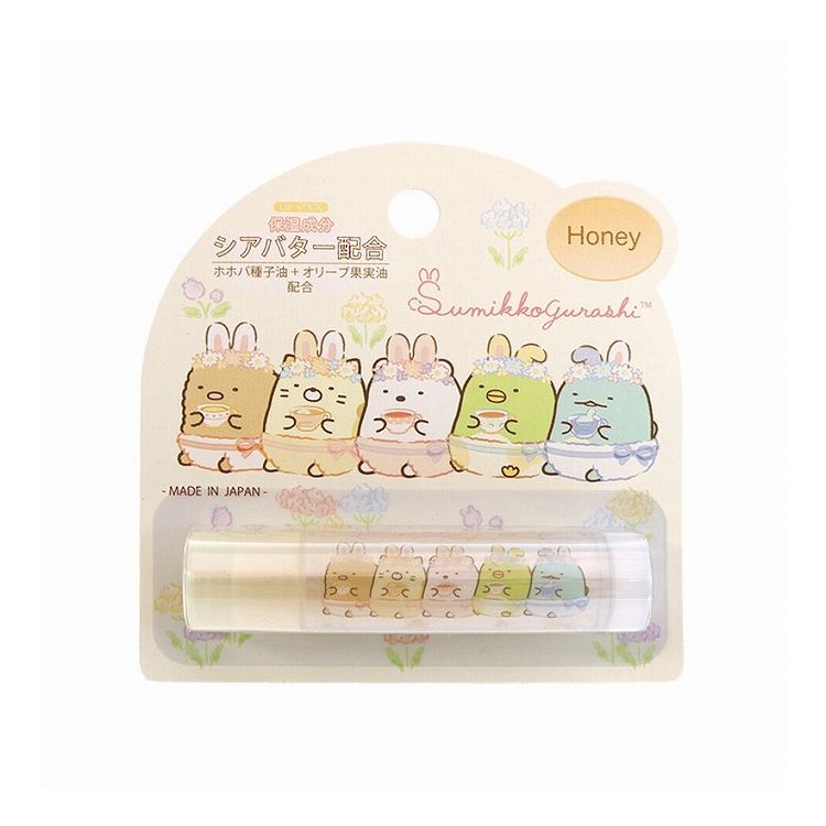 【単品28個セット】 サンタン すみっコぐらしはちみつ2 リップスティック(代引不可)【メール便配送】【送料無料】