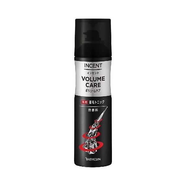 【単品28個セット】 バスクリン インセント 薬用育毛トニック ボリュームケア 190g(代引不可)【送料無料】|リコメン堂生活館